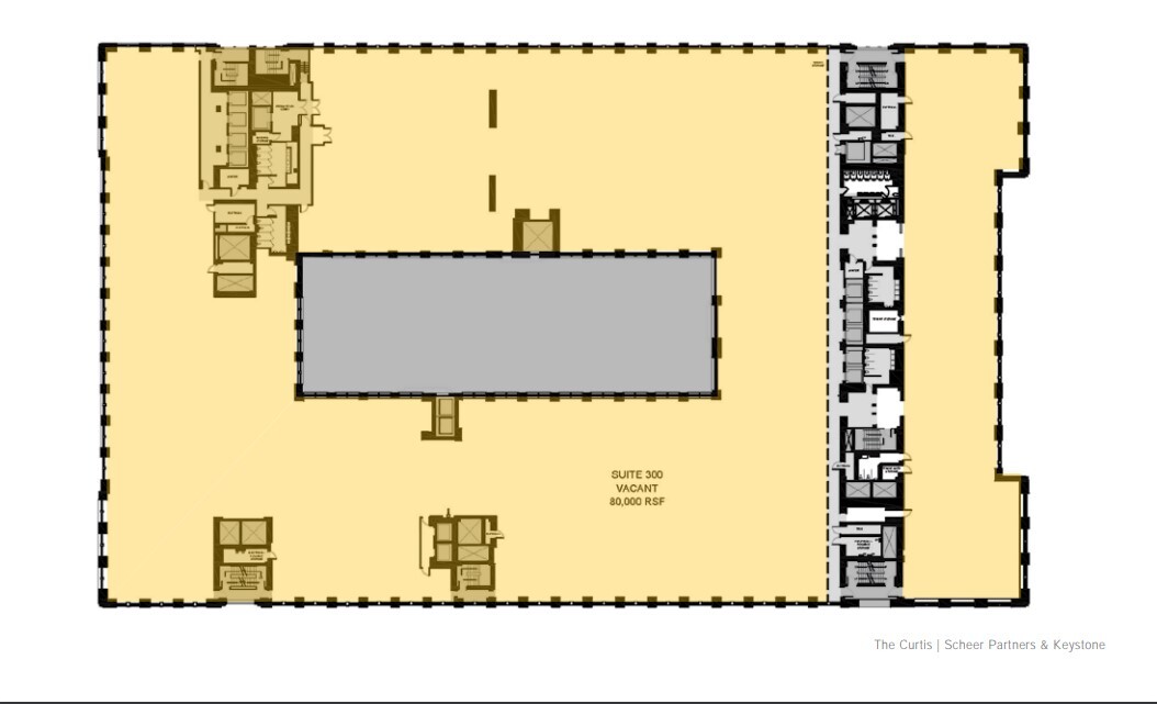 601 Walnut St, Philadelphia, PA à louer Plan d’étage– Image 1 sur 1