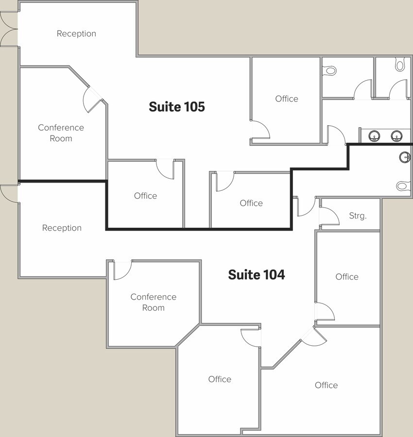 7900 E Thompson Peak Pky, Scottsdale, AZ 85255 - Lot 104-105 -  - Plan d’étage - Image 1 of 1