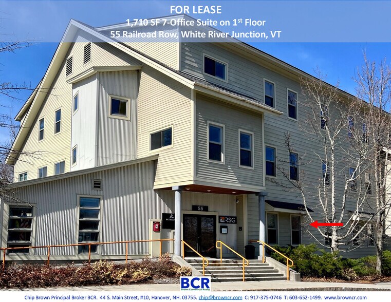 55 Railroad Row, White River Junction, VT à louer - Photo de l’immeuble – Image 2 sur 2