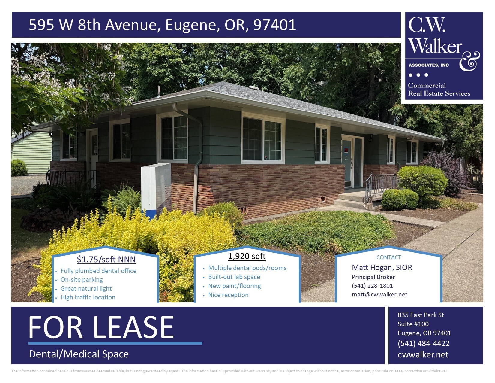 595 W 8th Ave, Eugene, OR à louer Photo de l’immeuble– Image 1 sur 9
