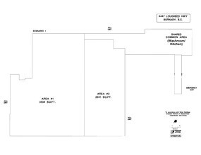 4447-4459 Lougheed Hwy, Burnaby, BC à louer Plan de site– Image 2 sur 2
