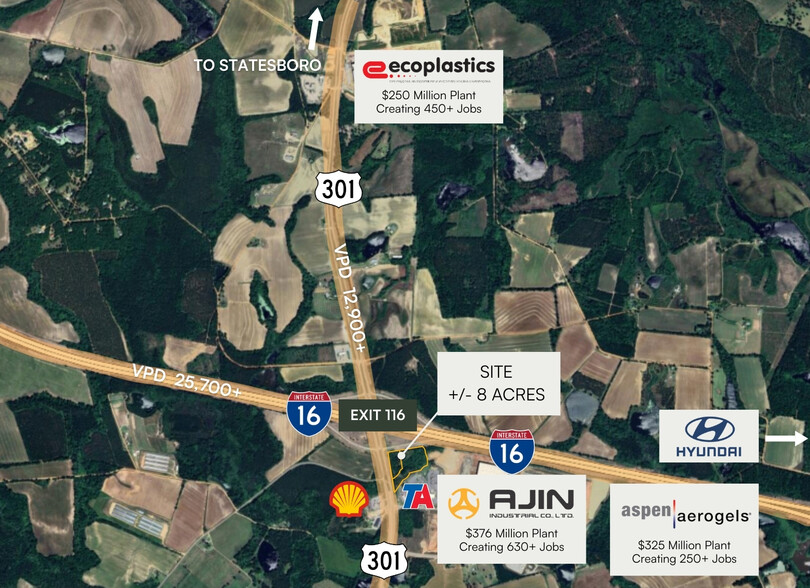 0 U.S. 301S Hwy, Register, GA à vendre - Photo de l’immeuble – Image 2 sur 13