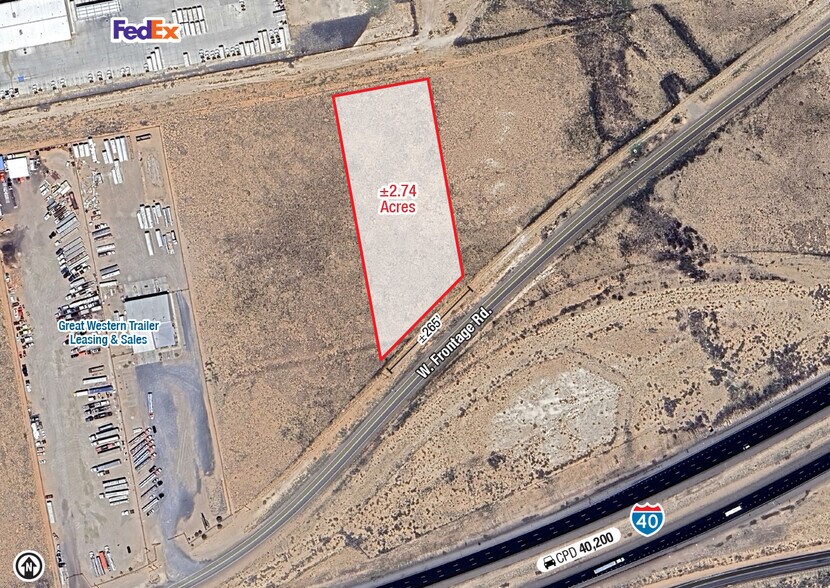 I-40 W. Frontage rd, Albuquerque, NM à vendre - Photo principale – Image 1 sur 3
