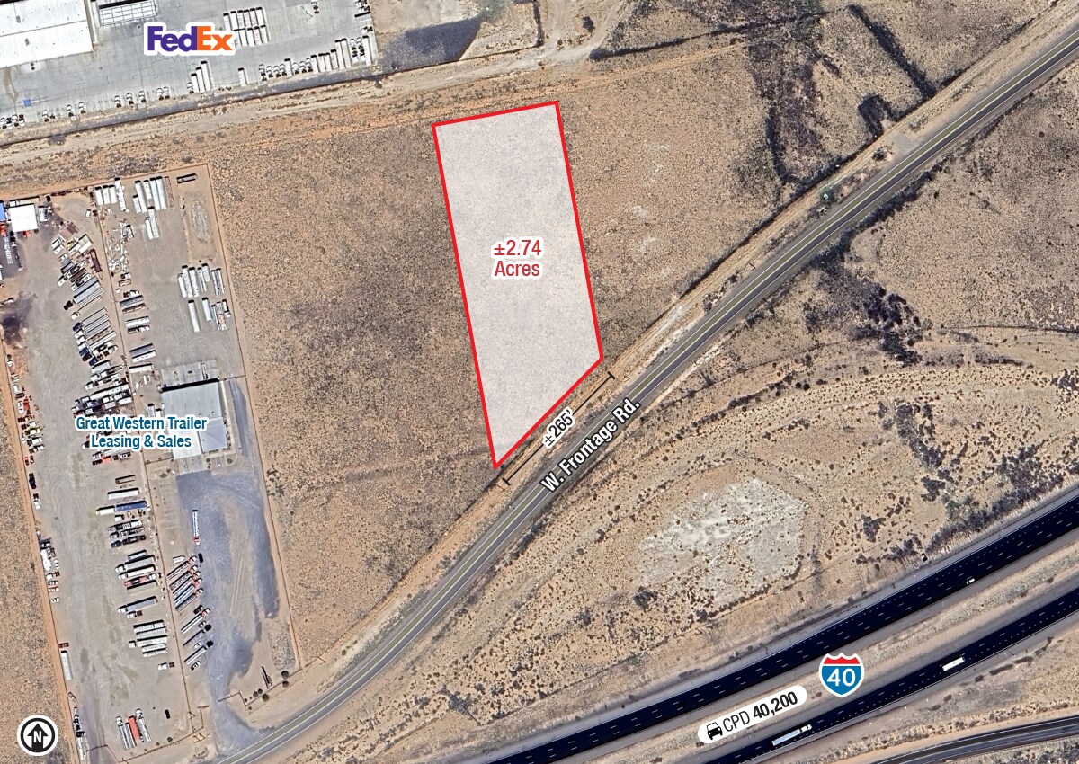 I-40 W. Frontage rd, Albuquerque, NM à vendre Photo principale– Image 1 sur 4