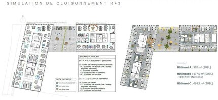 Bureau dans Villeurbanne à louer Plan d’étage– Image 2 sur 19