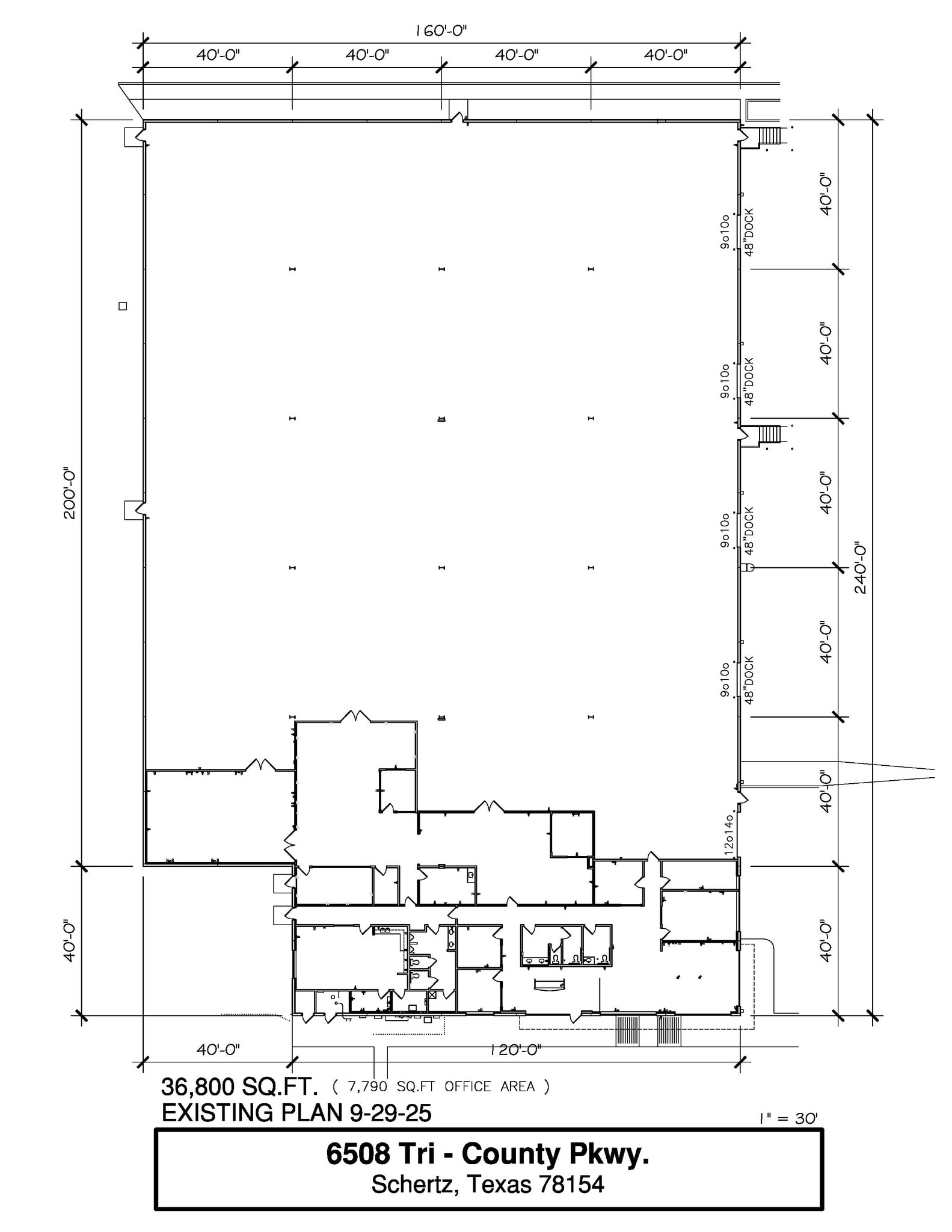 6508 Tri-County Pky, Schertz, TX à louer Plan d’étage– Image 1 sur 1