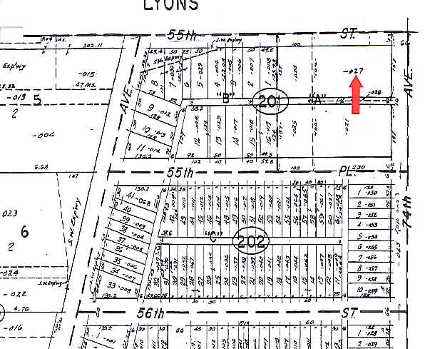 7401-7415 Archer Ave, Summit, IL à louer - Plan cadastral – Image 3 sur 12