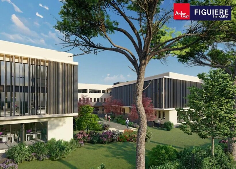 190 Rue Léon Foucault, Aix-en-Provence à vendre - Photo de l’immeuble – Image 1 sur 10