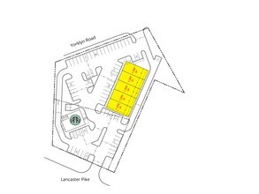 646 Yorklyn Rd, Hockessin, DE à louer Plan de site– Image 1 sur 1