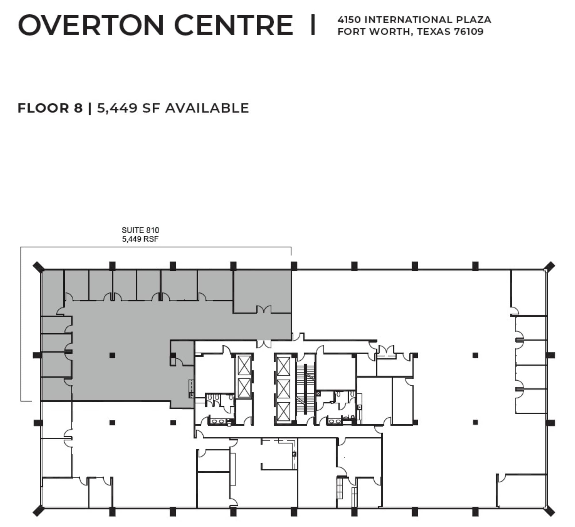 4150 International Plz, Fort Worth, TX à louer Plan d’étage– Image 1 sur 1