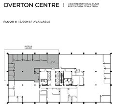 4150 International Plz, Fort Worth, TX à louer Plan d’étage– Image 1 sur 1