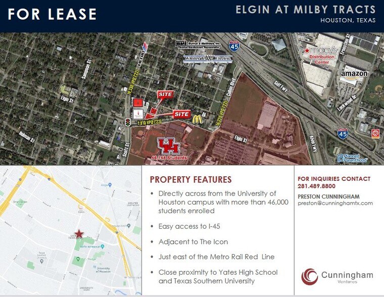 Elgin, Houston, TX à louer - Photo de l’immeuble – Image 2 sur 4