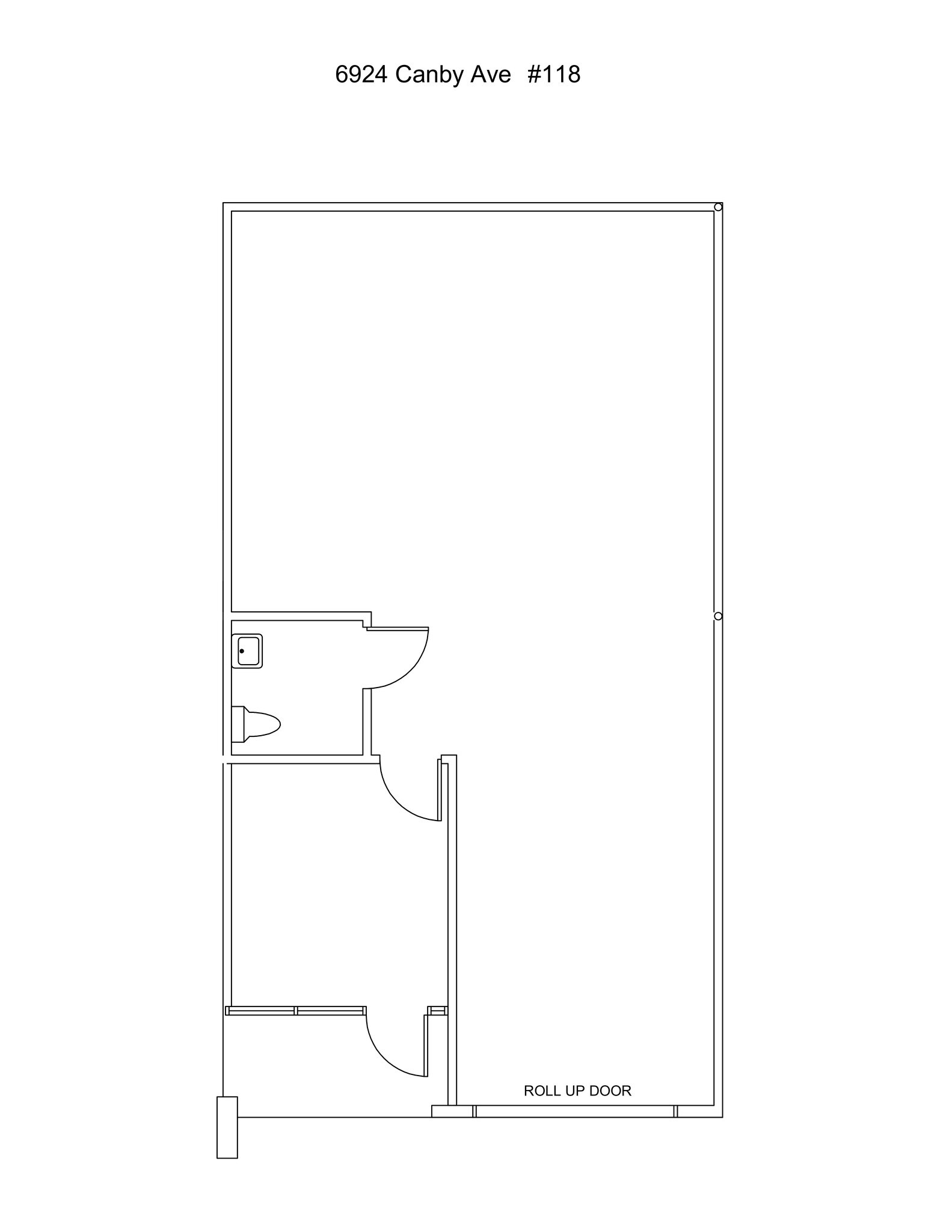 6914 Canby Ave, Reseda, CA à louer Plan de site– Image 1 sur 1