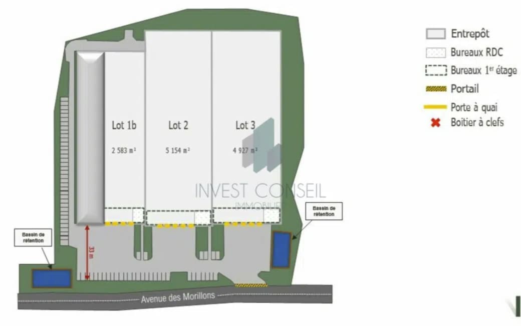 Local d’activités dans Garges-lès-Gonesse à louer Plan de site– Image 1 sur 1