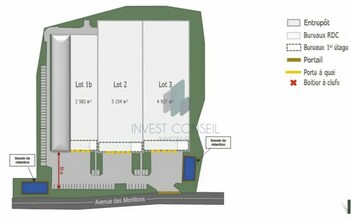 Local d’activités dans Garges-lès-Gonesse à louer Plan de site– Image 1 sur 1