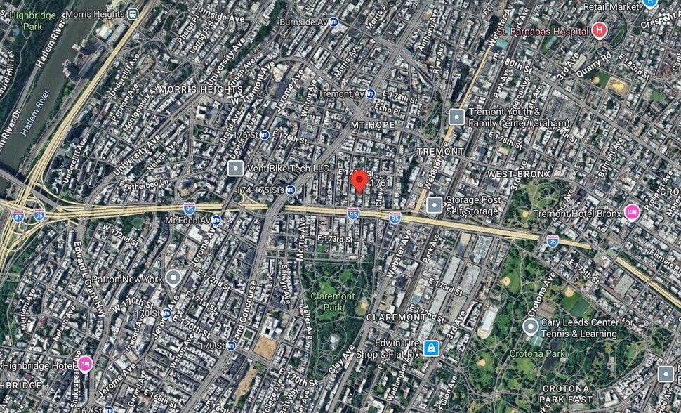 1761 Topping Ave, Bronx, NY à vendre - Aérien – Image 3 sur 12