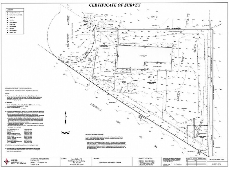5640 Mackenzie Ave, Albertville, MN à vendre - Plan cadastral – Image 3 sur 4