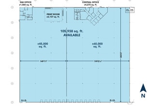 555 Remington Blvd, Bolingbrook, IL à louer Plan d’étage– Image 2 sur 2