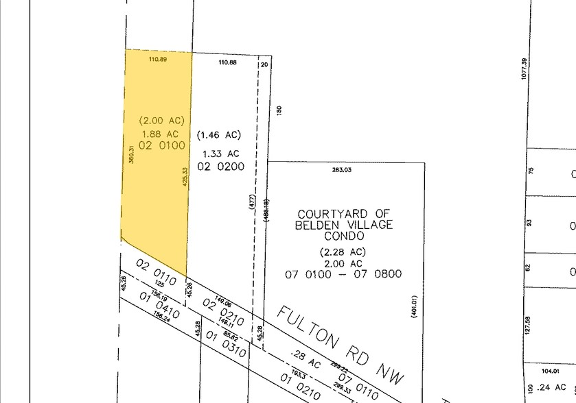 4503 Fulton Dr NW, Canton, OH à louer - Plan cadastral – Image 3 sur 3