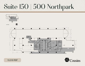 1200 Abernathy Rd NE, Atlanta, GA à louer Plan d’étage– Image 1 sur 1