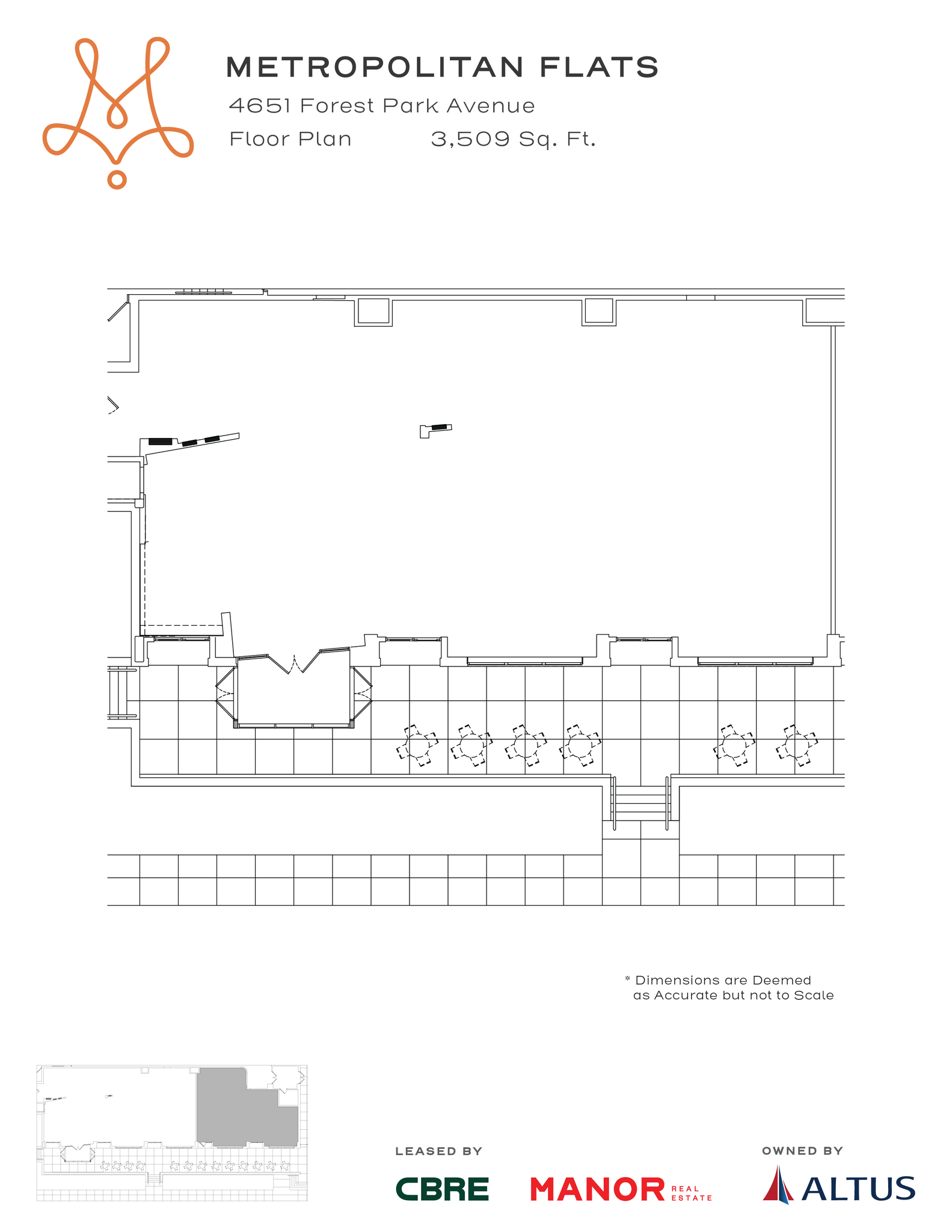 4535 Forest Park Ave, Saint Louis, MO à louer Plan d’étage– Image 1 sur 1