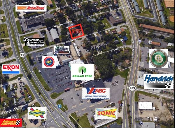 1801 Hayward Ave, Chesapeake, VA à vendre - Aérien – Image 2 sur 20