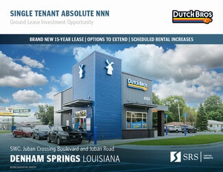 Plus de détails pour SWC Juban Crossing Boulevard and Juban Road, Denham Springs, LA - Local commercial à vendre