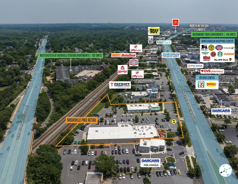 718 Rockville Pike, Rockville, MD à vendre - Photo de l’immeuble – Image 1 sur 7