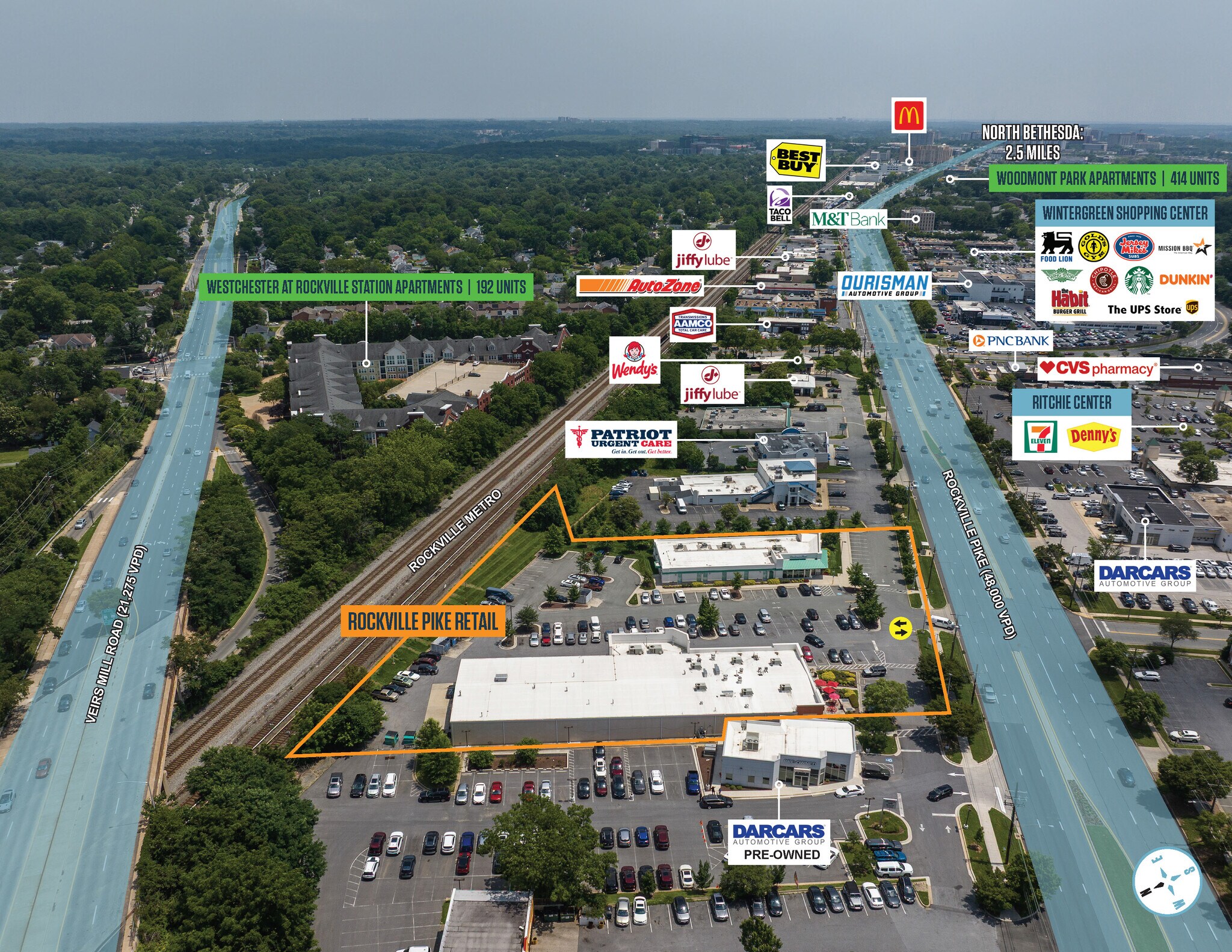 718 Rockville Pike, Rockville, MD à vendre Photo de l’immeuble– Image 1 sur 8