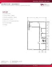 5829 W Sam Houston Pky N, Houston, TX à louer Plan d’étage– Image 1 sur 1