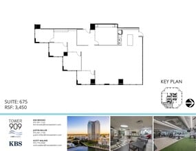 909 Lake Carolyn Pky, Irving, TX à louer Plan d’étage– Image 1 sur 1