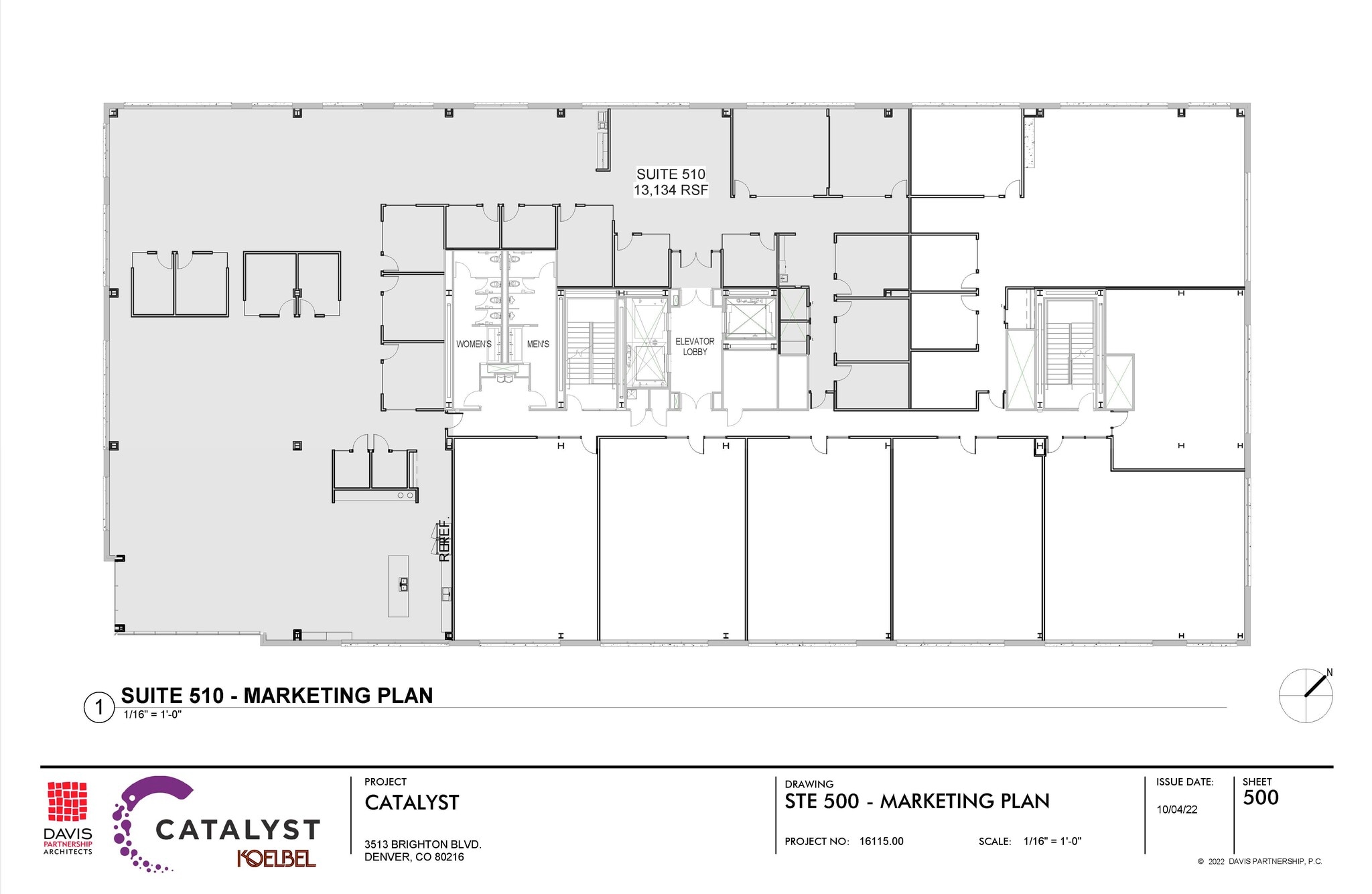 3513 Brighton Blvd, Denver, CO à louer Plan d’étage– Image 1 sur 10