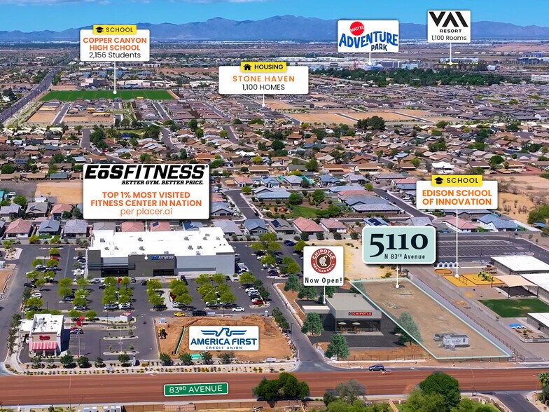 5110 N 83rd Ave, Glendale, AZ à louer - Photo de l’immeuble – Image 2 sur 6