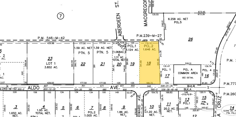545 Aldo Ave, Santa Clara, CA à louer - Plan cadastral – Image 3 sur 7