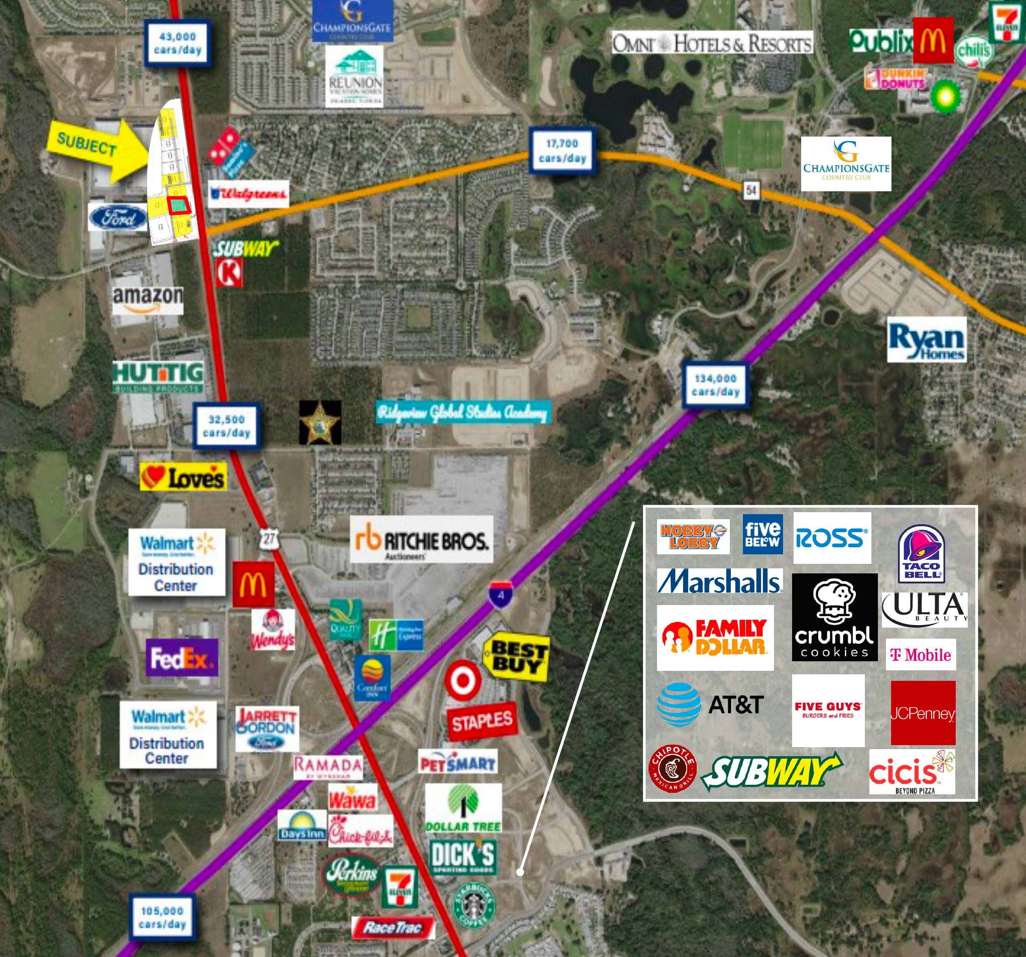 200 Deen Still Rd, Davenport, FL à louer Aérien– Image 1 sur 3