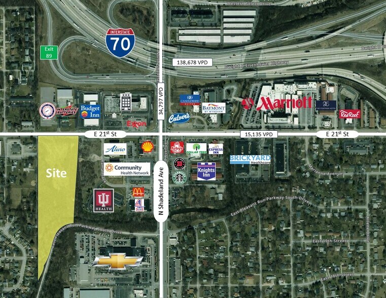 6900 E 21st St, Indianapolis, IN à vendre - Aérien – Image 2 sur 8