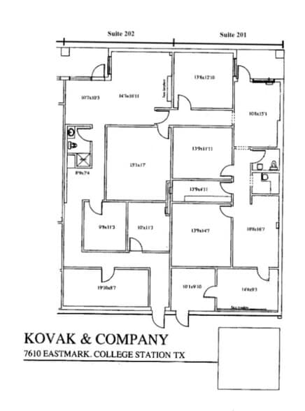 7610 Eastmark, College Station, TX à louer - Plan d’étage – Image 2 sur 2