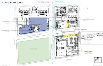 95 Lake Shore Blvd E, Toronto, ON à louer Plan d’étage– Image 1 sur 1