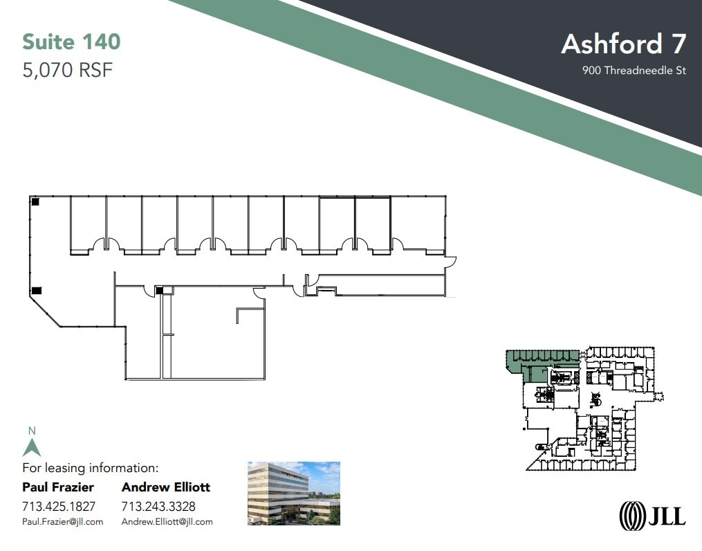 14701 St. Marys Ln, Houston, TX à louer Plan d’étage– Image 1 sur 1