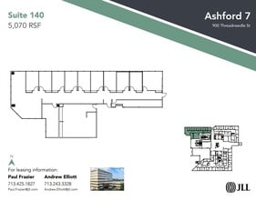 14701 St. Marys Ln, Houston, TX à louer Plan d’étage– Image 1 sur 1