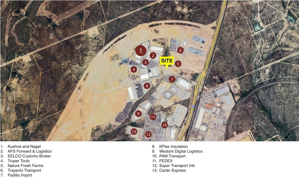 1120 Reuthinger Pkwy, Laredo, TX à louer - Aérien – Image 2 sur 8