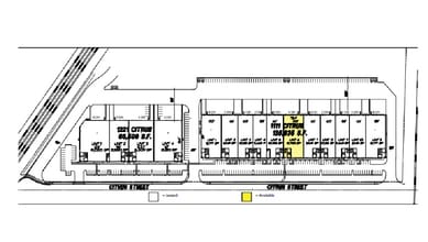 1111 Citrus St, Riverside, CA à louer Plan d’étage– Image 1 sur 1