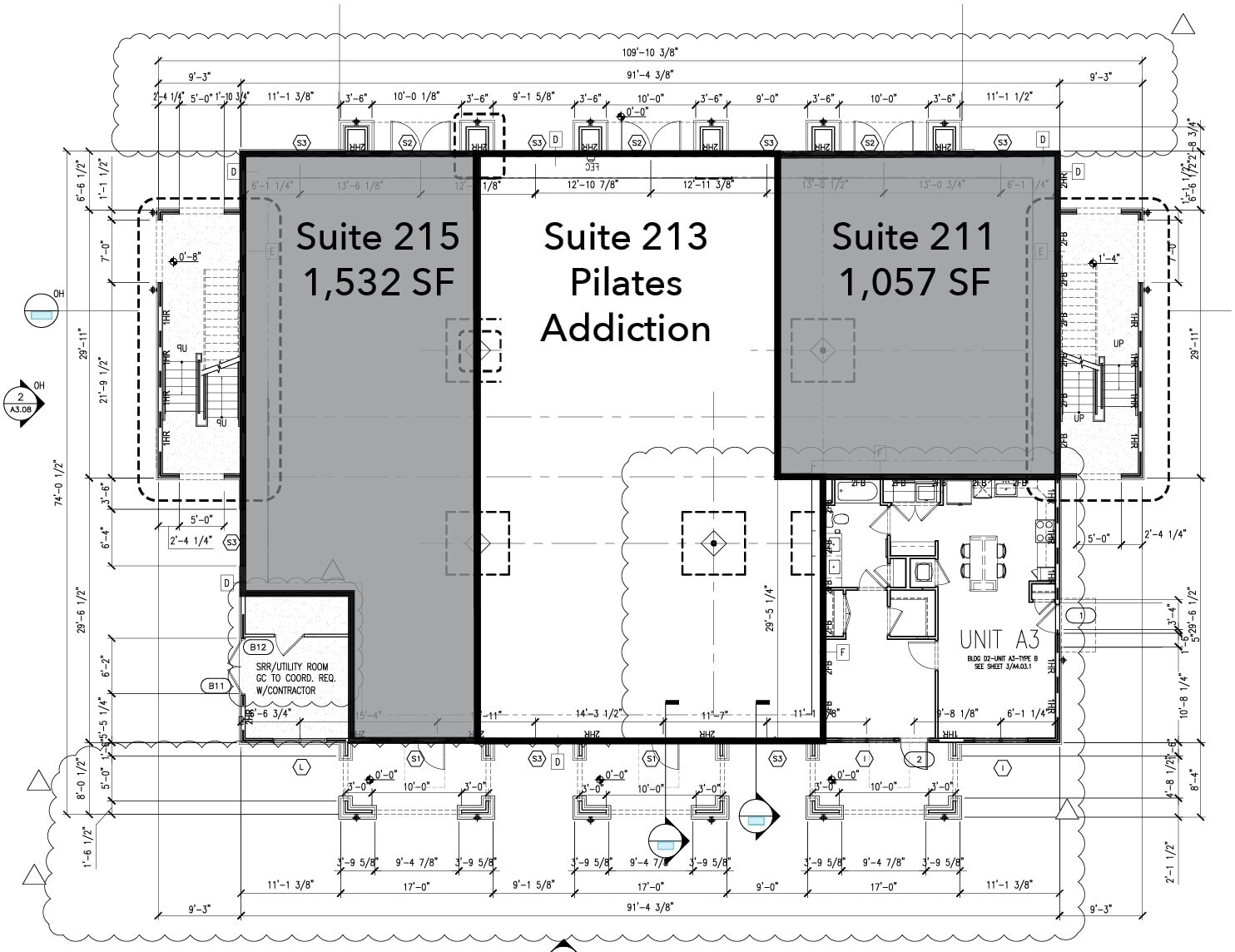400 Alex Ridge Dr, Fuquay Varina, NC à louer Plan d’étage– Image 1 sur 2