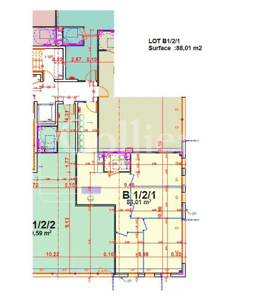 Bureau dans Aubagne à louer - Plan d’étage – Image 3 sur 3