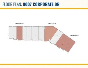 8007 Corporate Dr, Nottingham, MD à louer Plan d’étage– Image 1 sur 1