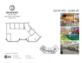 7900 W 78th St, Edina, MN à louer Plan d’étage– Image 1 sur 1