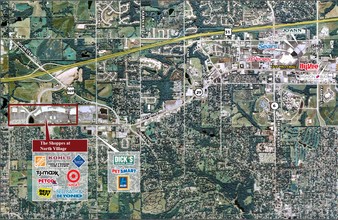 5201 N Belt Hwy, Saint Joseph, MO - VUE AÉRIENNE  vue de carte