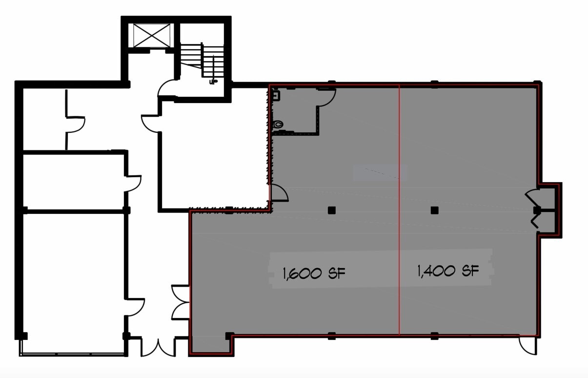 198 Allendale Rd, King Of Prussia, PA à louer Plan d’étage– Image 1 sur 2