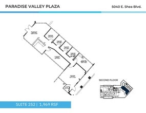 5010 E Shea Blvd, Scottsdale, AZ à louer Plan d’étage– Image 1 sur 1