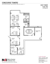 2090 Palm Beach Lakes Blvd, West Palm Beach, FL à louer Plan d’étage– Image 2 sur 2